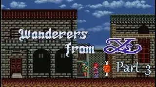 Ys III: Wanderers from Ys (SNES) Part 3 - Ilvern Ruins, Finding Cleric Pierre