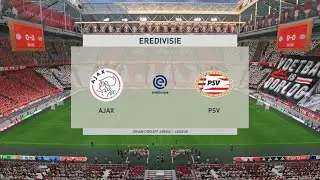 FIFA 23 | Ajax 0 - 2 PSV Eindhoven | Eredivisie - MD 1 - 2022/23