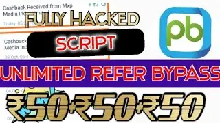 || PAYBOX ||  fully Hacked Unlimited Refer Bypass Script without number||