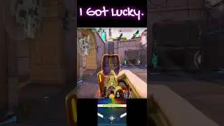 I got Lucky - Silver Elo #shorts #chamber #valorant
