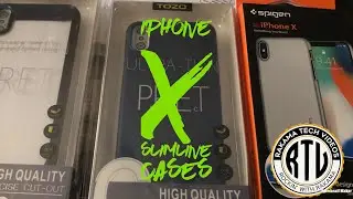 iPhone X Slim case lineup
