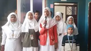 Short speech delivered by Nasiba on the Extreme weather 