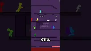 Безумная гонка стикменов #гонка #stickman #stickmanrace