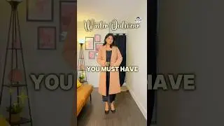 Winter Outerwear Must have | Wardrobe essentials #fashiontips #winterfashiontips #winterfashion