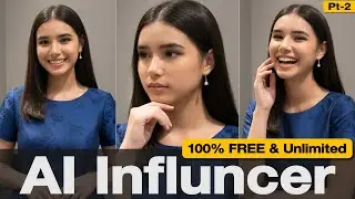 Make Real Life AI Influencer Videos For 100% FREE & Unlimited | Pt - 2