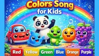 Color Song | Learn Colors | Toddler Learning Song & Nursery Rhymes 