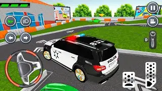 Driving and Parking Modern Police Jeep | Gameplay Android