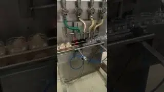 Servo drive viscous filler for peanut butter filler