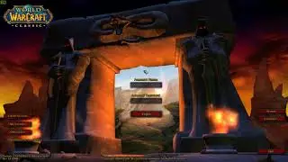 WoW - Classic Demo - Login Screen