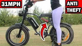 BEST CHEAP FAST EBike Moped? 2024 HappyRun G60 Pro Electric Bike Review 31 MPH FULL SUSPENSION