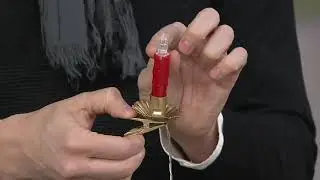 ED On Air Mini Candle Light Strand w/ Clips by Ellen DeGeneres on QVC