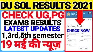 sol result 2021|du sol latest update|sol obe result 2021|1,2,3rd year du sol result|sol news