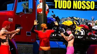GTA 5: VIDA DO CRIME - RESOLVENDO PROBLEMA DO MOTO TAXI DA FAVELA DO RODO #05