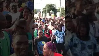 Festival. Crazy and wild Asogli yam festival celebration.