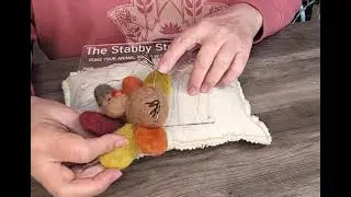 How to use The Stabby Stencil from The Felted Dog
