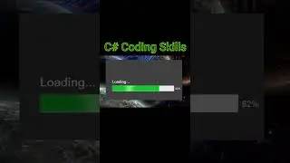 How to make ProgressBar in c# using Visual Studio 