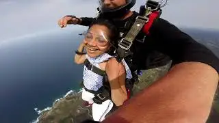 Skydive at Plettenberg bay, South Africa