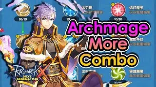 [ROX] New Skill New Combo!? 4th Job Archmage FULL Skill Review | King Spade