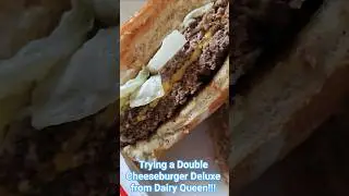 Double Cheeseburger Time!! #dairyqueen #double #burger #cheese #sandwich #foodreview #food #foodie
