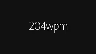 204wpm w/ the Logitech Pop Keys keyboard | Type test + sound test