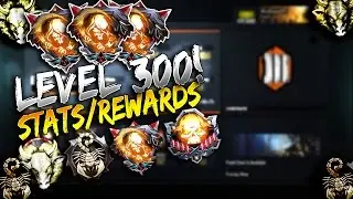 LEVEL 300! STATS/REWARDS (MULTIPLAYER) BLACK OPS 3 MULTIPLAYER STATS