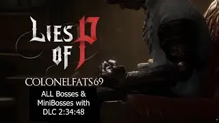 All Bosses/MiniBosses with DLC Glitchless Speedrun 2:34:48 - One Death
