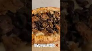Vegan pizza at home