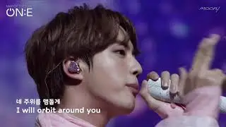 Jin of BTS   Moon Live Stage mix Eng sub