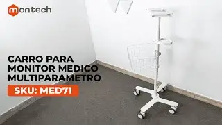 Carro para Monitor Medico Multiparametro | SKU: MED71