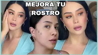 MEJORA TUS FACCIONES, como aplicar contorno, bronceador, rubor e iluminador, se la más bonita 🤍