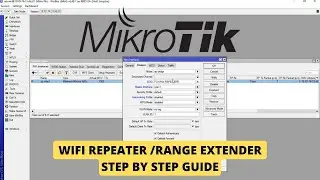 Как настроить маршрутизатор MikroTik в качестве повторителя Wi-Fi / расширителя диапазона Wi-Fi |...