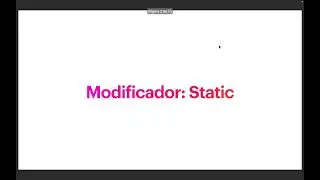 Java | Modificadores