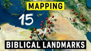 Every Biblical Landmark of TODAY (Mapped)