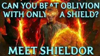 Can You Beat Oblivion Remastered with Only a Shield?
