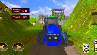 Offroad Transport Tracktor Driving Simulator - Tractor Pulling - Android Gameplay