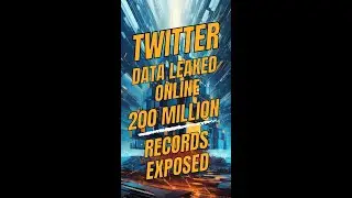 Twitter Data Leaked Online &ndash; 200 Million Records Exposed