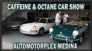 Caffeine and Octane Car Show at AutoMotorPlex Medina Featuring Porsche July 2023