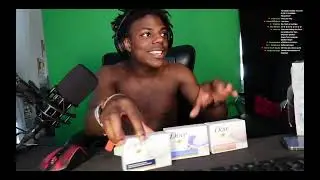 ishowspeed eats soap