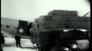 US Air Force's Operation Haylift. HD Stock Footage