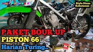 Bour up klx 150 piston 66 spek touring‼️