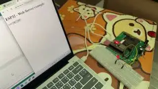 Lab 8 : Activity 3.2 ESP32 as Local Web Server: LED on/off