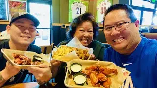 CHICKEN WING SHOWDOWN | Hooters vs Buffalo Wild Wings