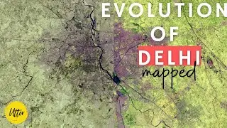 A continuously sprawling city- Delhi |Urbanization in India