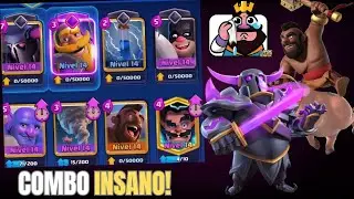 ESSE COMBO DE PEKKA É MUITO INSANO! CLASH ROYALE 