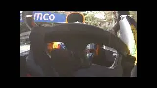 Sergio Perez Onboard Crash During Qualifying Session Monaco Grand Prix 2023