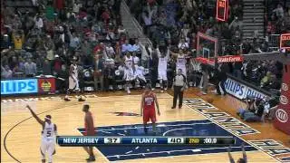 Marvin Williams Hits From Half-Court