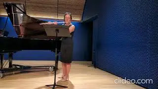 Amanda Harberg Flute Solo Sonata , Mov I. Blue Sky