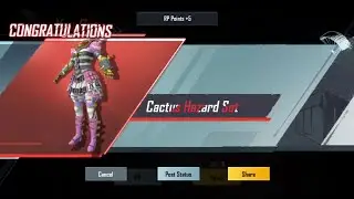 Holi Lucky Crate Opening | CactusHazardSet | How i got this Mythic Outfit | BGMI
