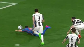 PES 17 | Juventus vs Barcelona Champions League 16/17 | Superstar PC Gameplay