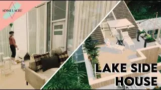Lake Side House Interior Speed Build | The Sims 4 Indonesia